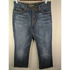 DAVID KAHN CAPRI JEANS WOMENS 6 x25"